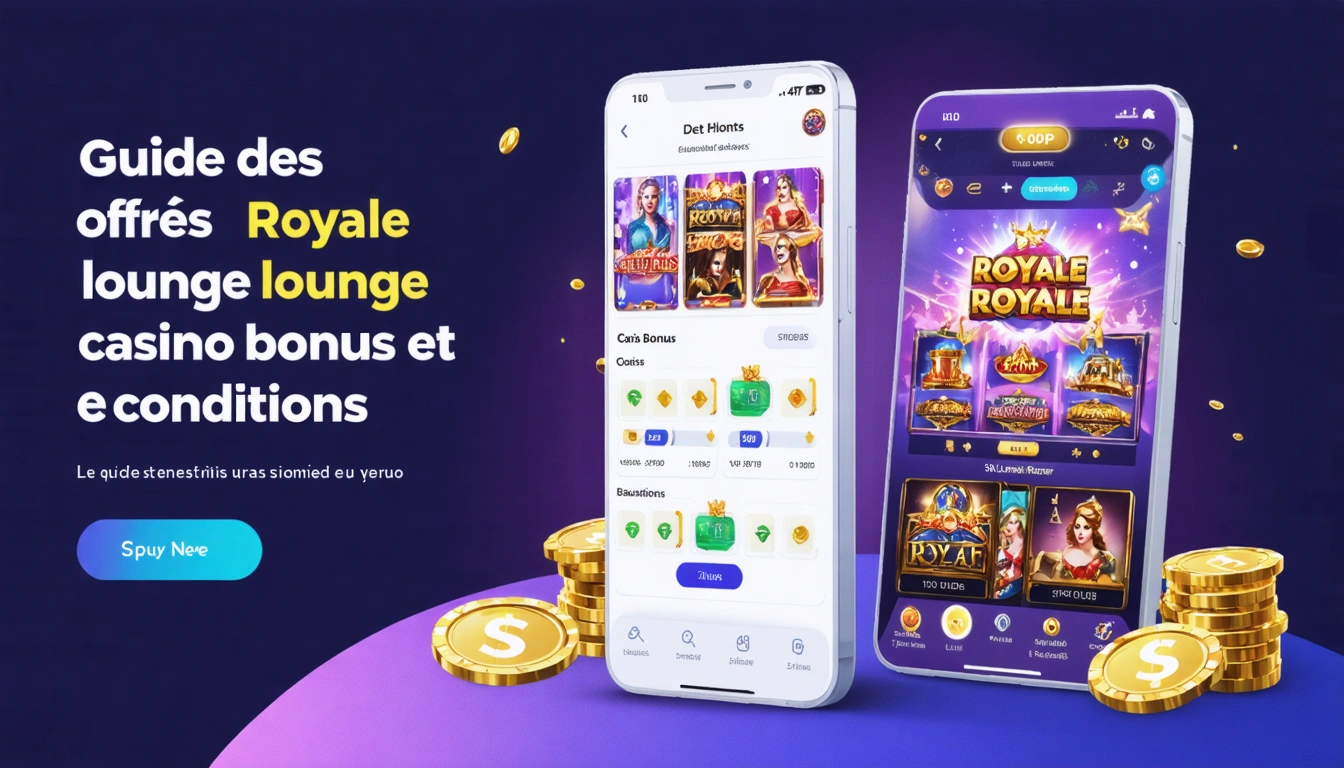 Guide des offres Royale lounge casino bonus et conditions